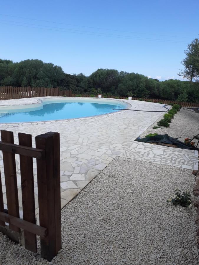 Gli Olivastri Con Piscina,Solarium, Vista Mare ,Sole -Mare E Tanta Natura ,Climatizzatore,Wifi Aglientu Dış mekan fotoğraf